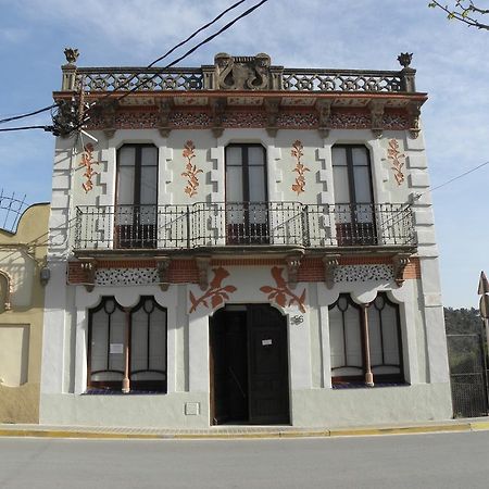 Hostal Cal Pla Sant Llorenc Savall Exteriér fotografie